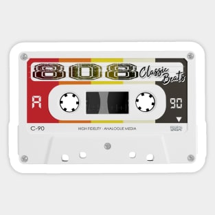 TAPE 808 #2 (808 colors) Sticker